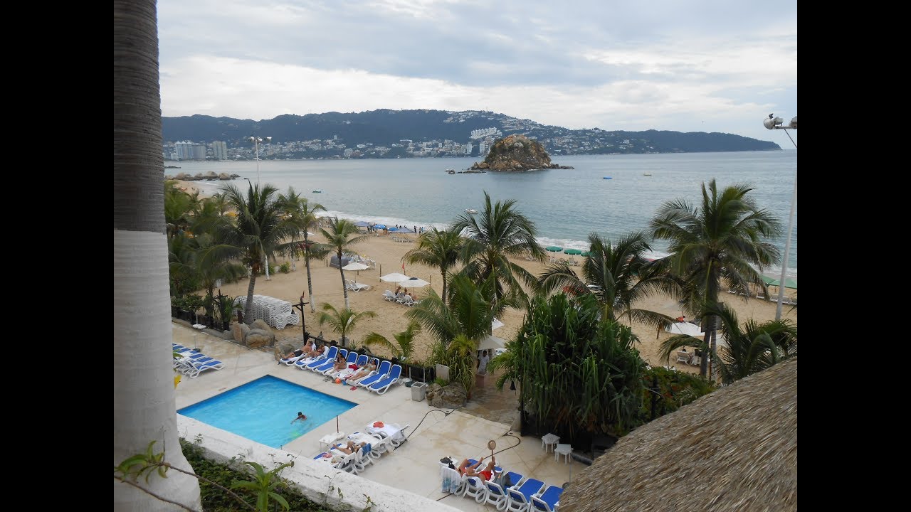 Acapulco desde el Crown Plaza Hotel YouTube