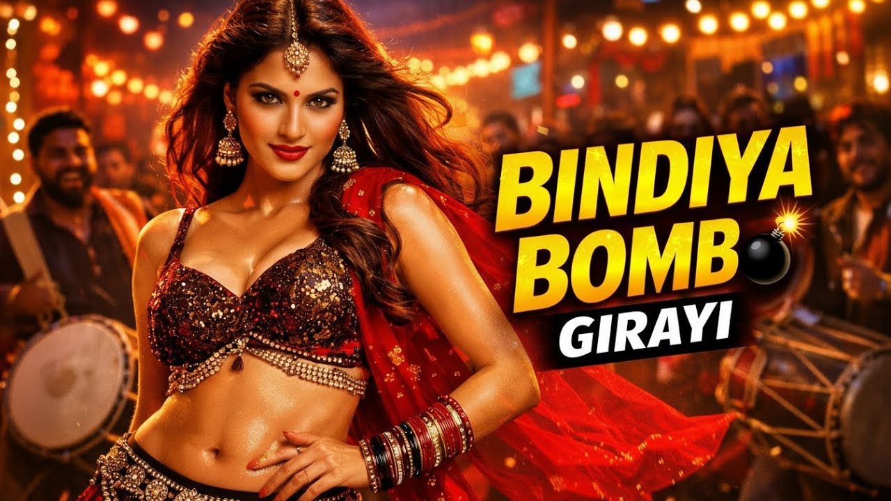 BINDIYA BOMB GIRAYI 🔥 | New Hindi Item Song 2026 | Desi Dance Anthem | Bollywood Mass Song