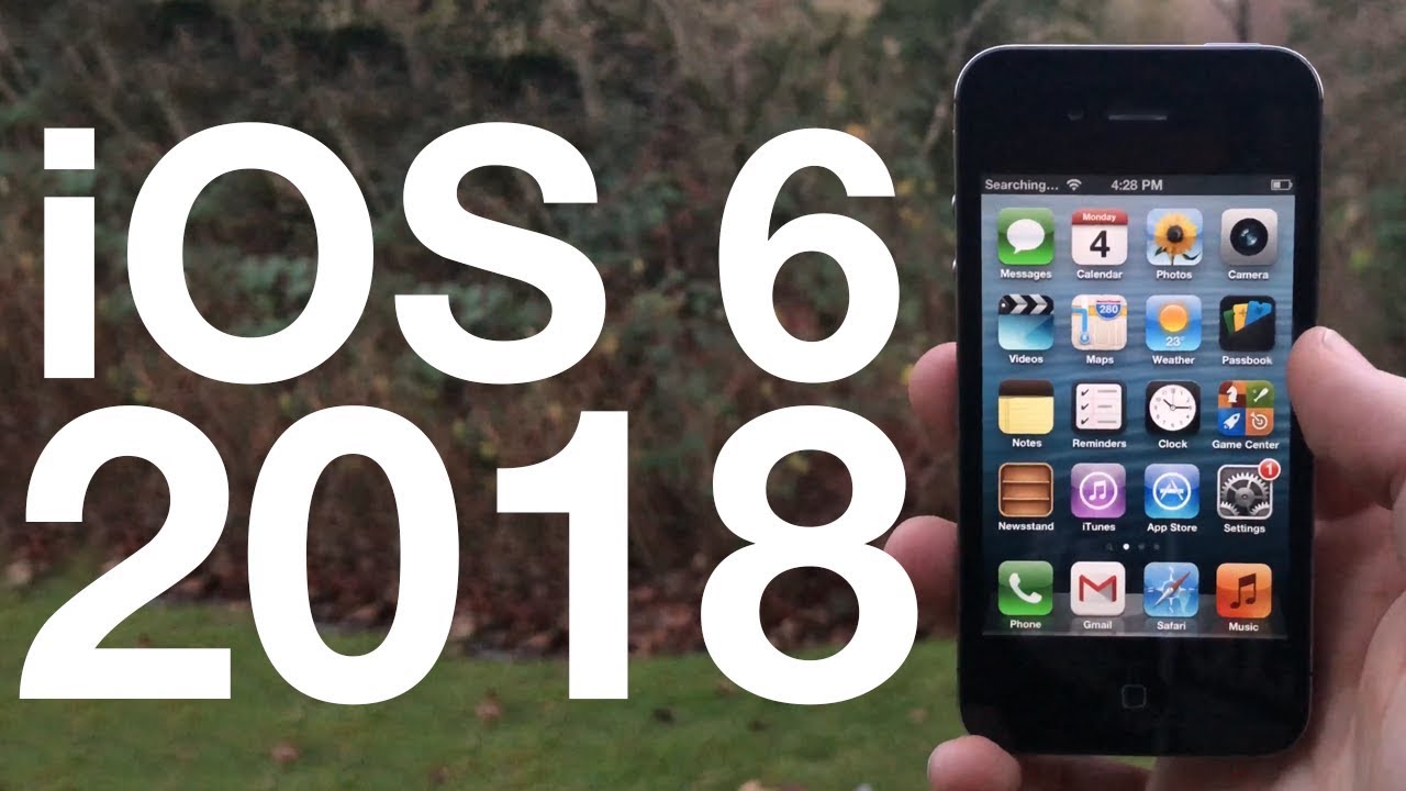 Using iOS 6 in 2018 - Obsolete? - YouTube
