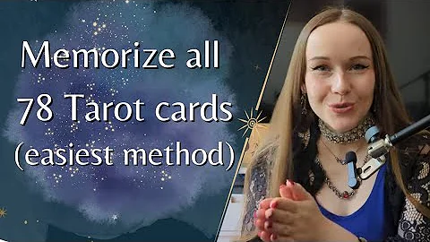 How you remember ALL Tarot cards by heart easily 🔮 Learn Tarot in under 60 minutes