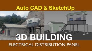 Presentation of electrical distribution panel layout HD