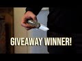 Kubey Knife Giveaway Winner!