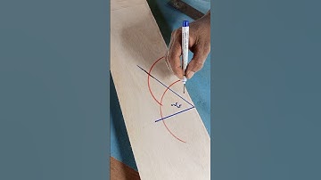 Accurate Techniques for Determining 35 and 55 Degree Angles #shortvideo #carpenter