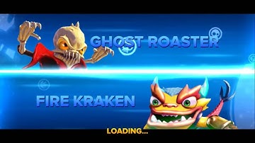 SKYLANDERS SWAP FORCE GHOST ROASTER VS FIRE KRAKEN