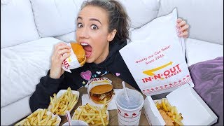 PREGNANCY IN-N-OUT MUKBANG!