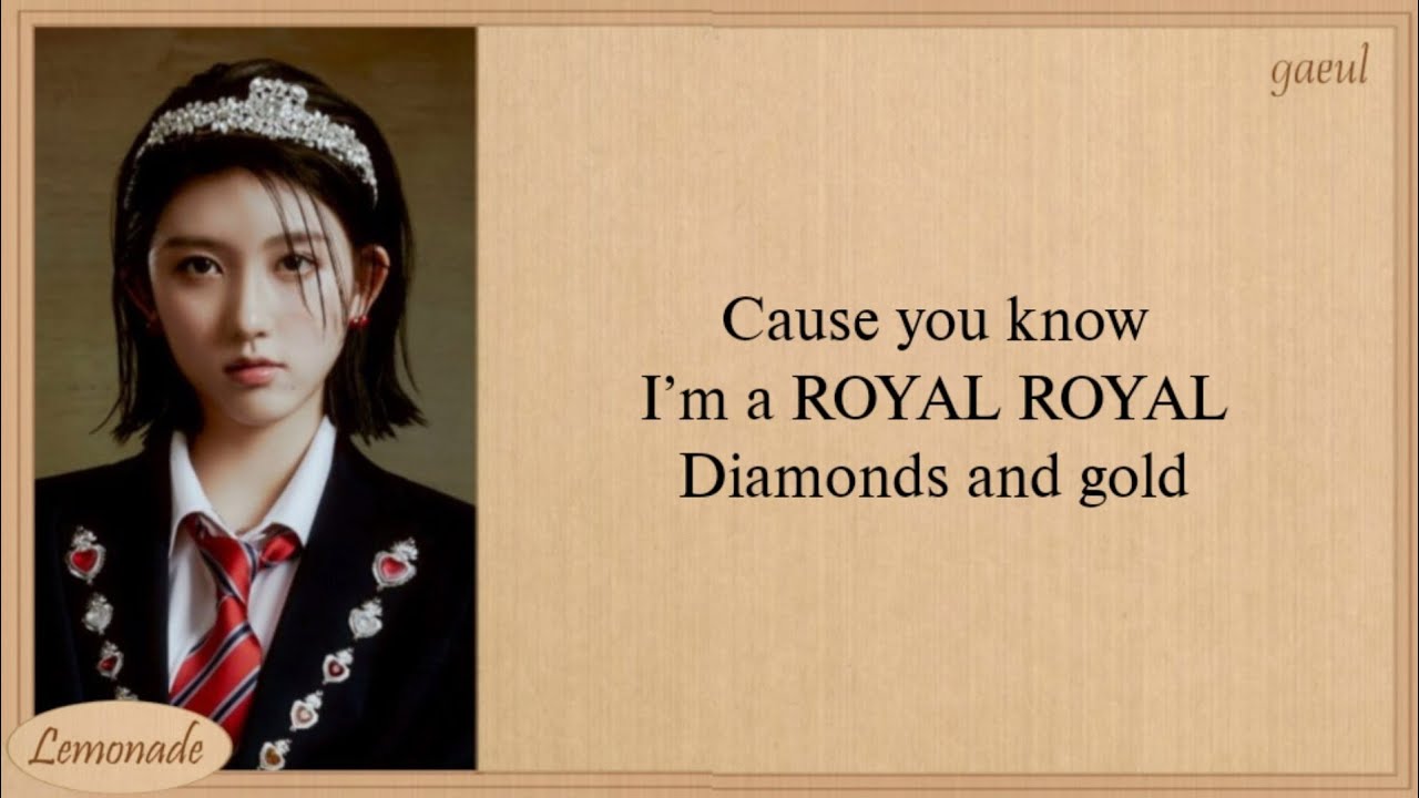 IVE Royal Easy Lyrics