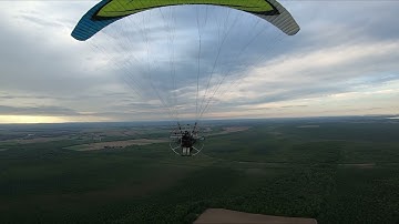 Paramotor 3d printed chasecam footage