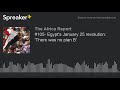 #105- Egypt's January 25 revolution:  'There was no plan B'