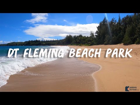 Explore D.T. Fleming Beach Park on the west side of Maui, Hawaii