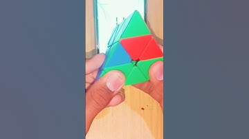 Pyraminx Cube Solve in Less then 30 seconds🔥#rubikcube #solve #cubing #shorts