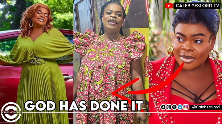 WATCH: Sompa FM’s Oheneni Adazoa is expecting a child after 20 years of marriage