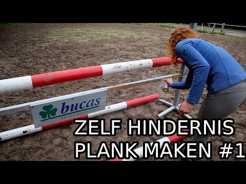 ZELF HINDERNISBALKEN MAKEN #1 | PAARDIJDEN MET PLEZIER