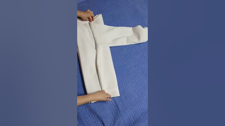 맨투맨 옷 깔끔하게 접어서 개기(매드무비)