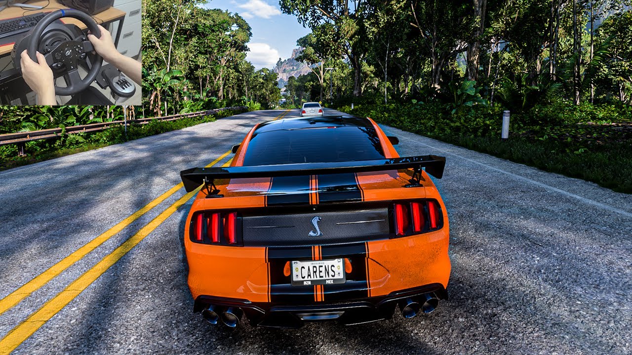 2020 Ford Mustang Shelby GT500 - Thrustmaster T300RS gameplay | Forza Horizon 5