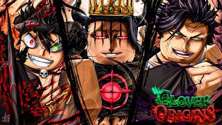 The NEW DARK TRIAD Update In Clover Origins Is CRAZY! (Roblox)