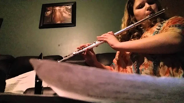 12 year old Alyssa garner playing the flute temptest