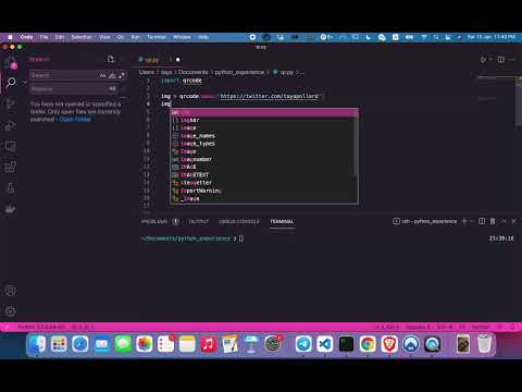 Создать QR код в Python в 3 строки кода | Make QR code in 3 lines of Python