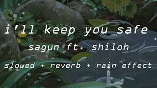 i'll keep you safe - sagun ft. shiloh - slowed and reverbed + rain effect