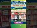 UPSC 32 year pyq by marunal sir | Topics wise updated 2026 #upsc #pyq #shorts