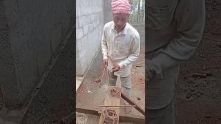Concrete Pillar Ring Making | Construction Work Process #Shorts #viral
