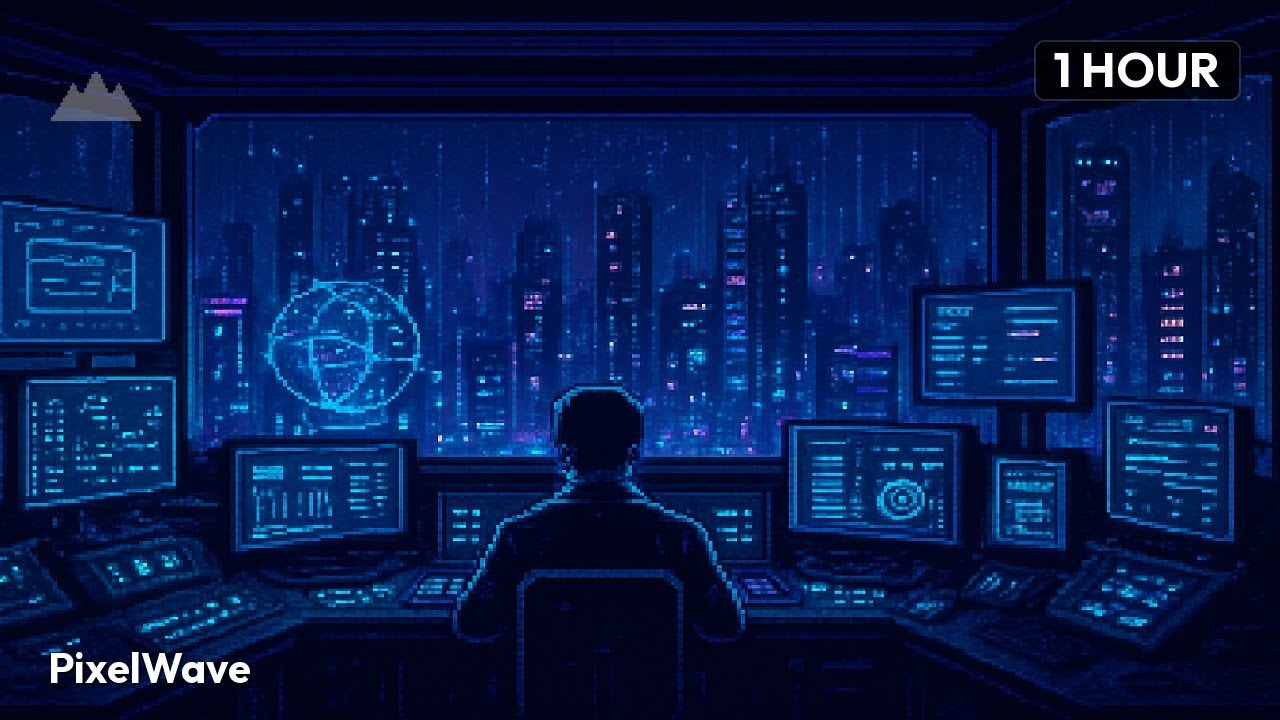 Cyberpunk Coding Focus - Dark Synthwave for Programming & Debugging ...
