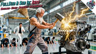 Kakek Penyapu Masuk Pabrik Diremehkan Karyawan, Ternyata Jenius Mesin Menjatuhkan Perusahaan