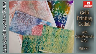 Gelli Printing Techniques - Gelli Plate Collab
