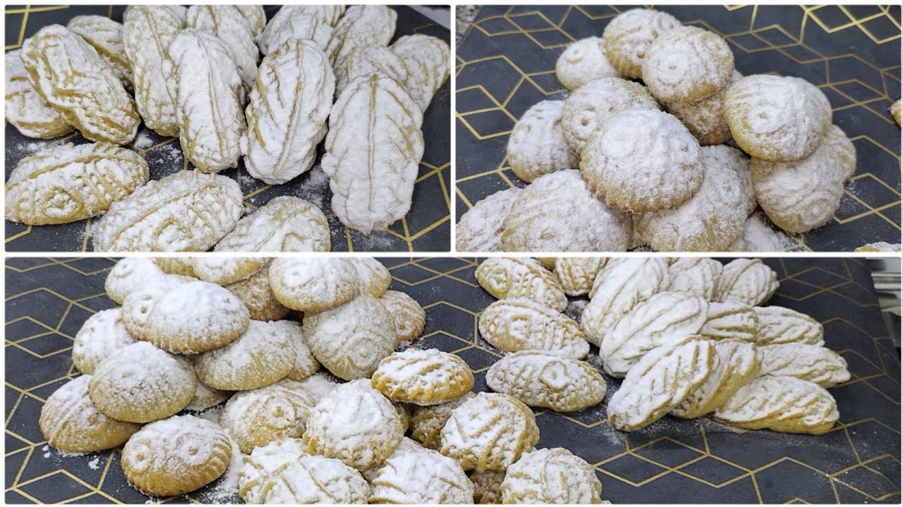 أسهل وصفة معمول العيد(بالسميد) بكل سهولةSemolina Maamoul