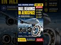 HND|BS-08 |Ball Bearings| Usage in Aerospace #ballbearings #aerospaceengineering #engineeringshorts