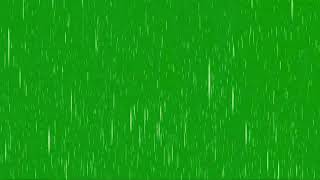 GREEN SCREEN REALISTIC RAIN EFFECT 1 AND 2 FHD