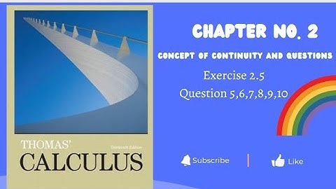 5)THOMAS CALCULUS chapter no 2  EXERCISE 2.5 QUESTION 22 TO 30