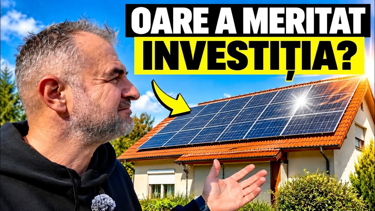 PANOURI FOTOVOLTAICE: ȚEAPĂ SAU AFACERE BUNĂ? VERDICT DUPĂ 15 LUNI DE UTILIZARE!