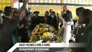 Funeral service of Daisy Hedwig Liong-A-Kong