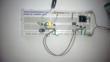 How to Make a Touch Switch - Basic Electronics Projects - Breadboard Circuits