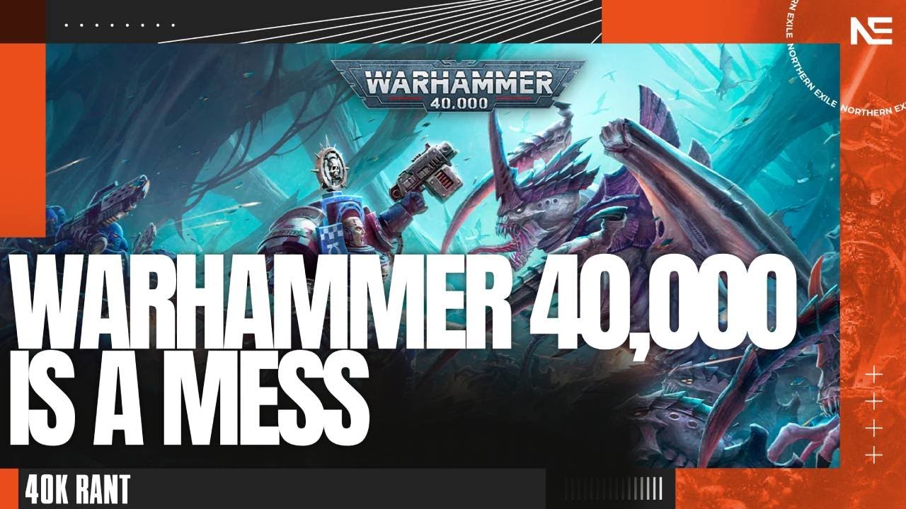 Warhammer 40,000 is a MESS! FOMO and Lack of Creativity are RUINING This Hobby. A 40K Rant.
