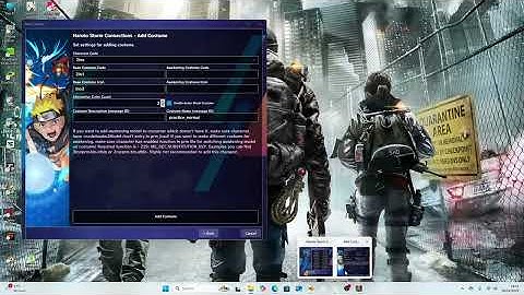 Tutorial How to add new costume slot for mod which replace costume in NXBUNSC NSC Toolbox