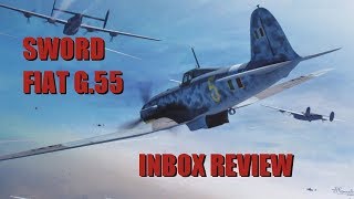 Sword Fiat G.55 Centauro 1/72 inbox review