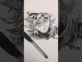 رسم دوما Douma Demon Slayer Drawing Anime Art Manga Douma Shorts 
