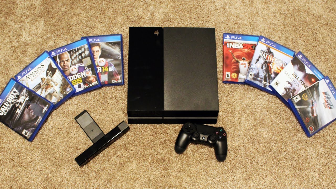 ps4 game consoles