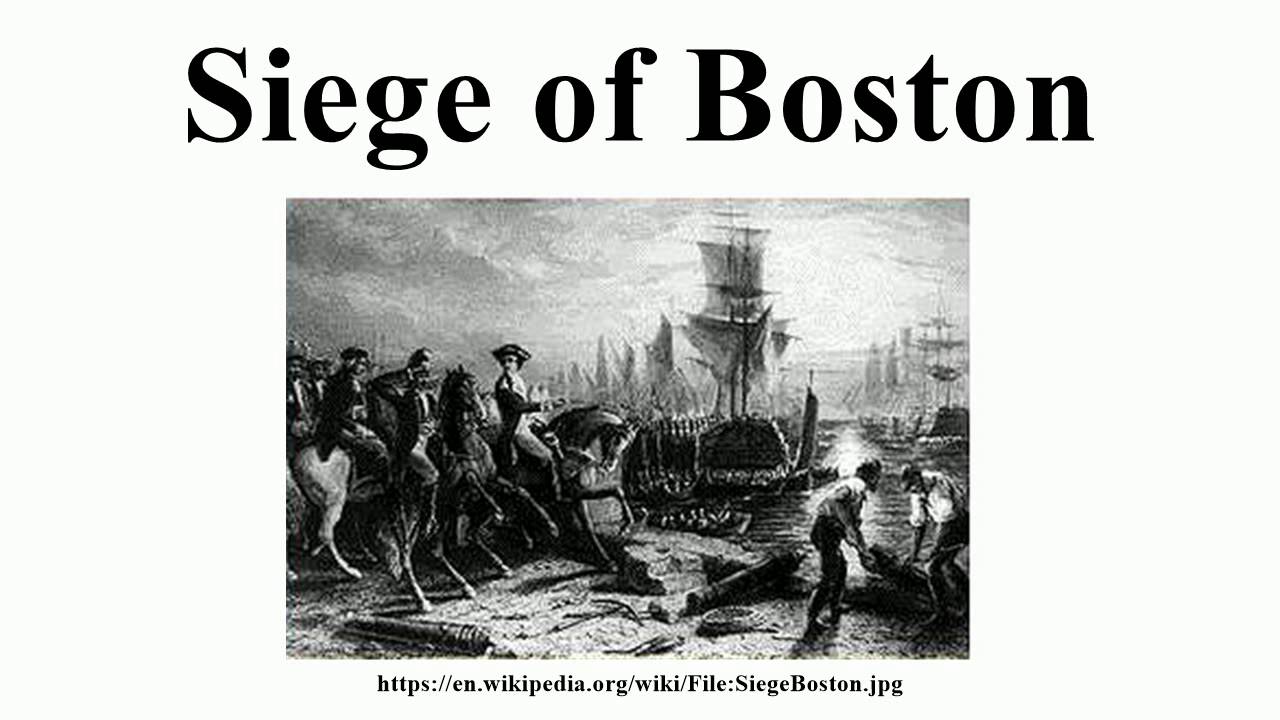 Image result for siege of boston