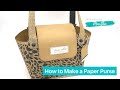 Paper Purse / Tote Bag Tutorial
