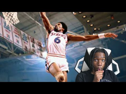 Young Lebron Fan Watches Dr. J Top 10 Moments! This Is Why He Was Called The First Goat!!!