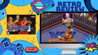 WCW SuperBrawl Retro Video Game Review 1994 Super Nintendo