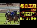 【毎日王冠2026】追い切り診断｜3歳3頭の評価は変わる？リアライズシリウス・アドマイヤクワッズを検証【ライヒスアドラーは木曜追い】