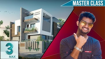 Create Elevation in 3ds max Complete tutorial (HINDI) || Tutomator || Praveer Das ||