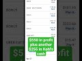 I resell on Amazon in real life. Spent $1400 this weekend. Profits of $550 plus $255 Kohl&#39;s cash