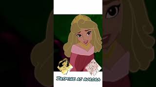 Princess Jasmine as Princess Aurora#jasmine#aurora#jasminetransformations#jasmineedits#shorts