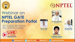 Webinar on NPTEL GATE Preparation Portal screenshot 3