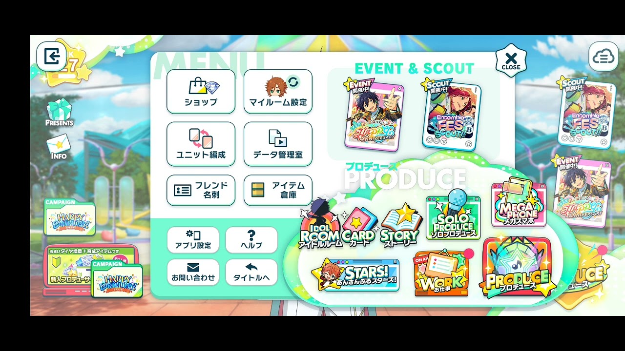 Ensemble Stars Basic - Nova atualização e interface! - YouTube