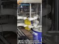 Factory footage:A day in the life of the auto can sealing machine on the milk powder production line